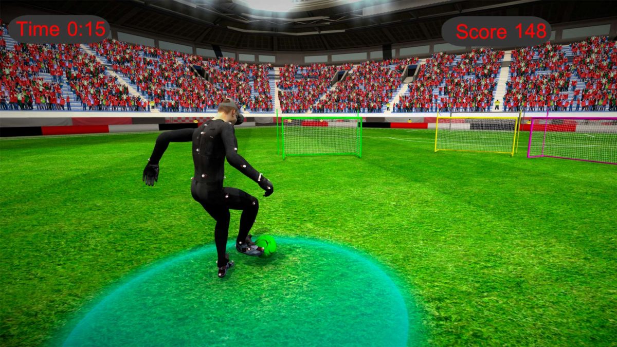 Футбольний VR-тренажер