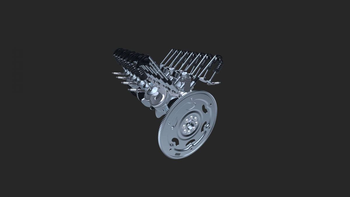 Powertrain Chevrolet V8 Engine Demonstration